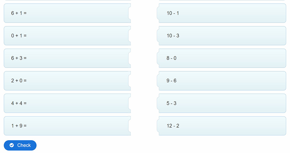 Plus Minus Zuordnung